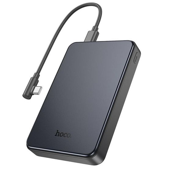 Портативний ЗП Power Bank Hoco J170 Starlight 22.5W+PD20W with cable 10000 mAh Metal gray | Зображення 4