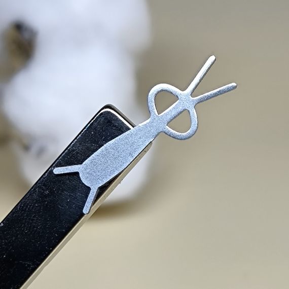 Насадка "Зайчик" на магнит для гель-лака кошачий глаз