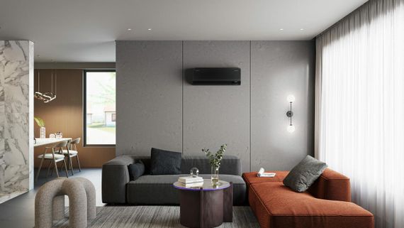 Инверторный кондиционер Samsung Black Diamond WindFree Wi-Fi AR09BXFAMWKNUABDK черный | Зображення 6