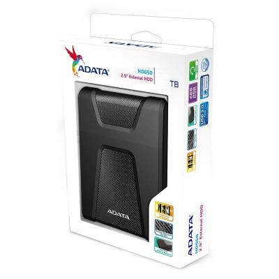 Внешний жесткий диск 2.5&quot; 2TB ADATA (AHD650-2TU31-CBK) | Зображення 4