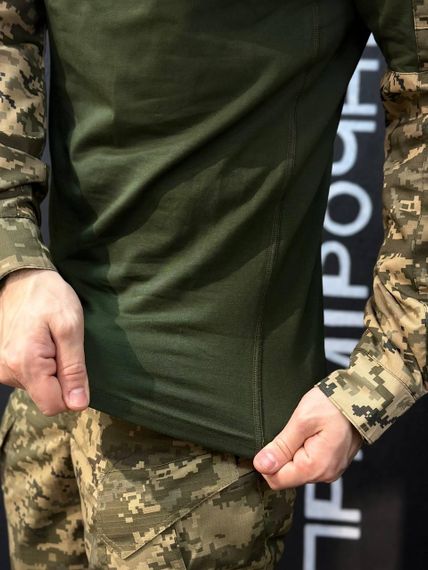 Тактичний Військовий Убакс Олива /Піксель 4.5.0 Покращений Under Body Armor Combat Shirt | Зображення 8