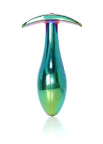 Анальная пробка - Jewellery Multicolour Plug Pink M sexstyle