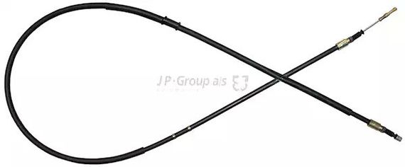 Трос ручного гальма задній Audi 80 91-96 (диск) (1725/1565), JP Group (1170306800) | Зображення 2