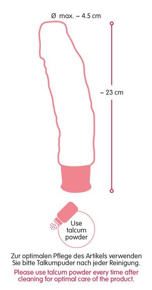 Вібратор NS Big Vibe Black sexstyle | Зображення 7