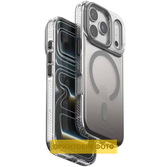 Чохол TPU+PC Puloka Resplendent with Magnetic Fit для Apple iPhone 16 Pro Max (6.9") Dark Grey