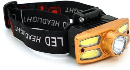 Налобний ліхтарик Bailong HX-209 1 LED 3 W 4 LED Cob 4 режими | Зображення 4