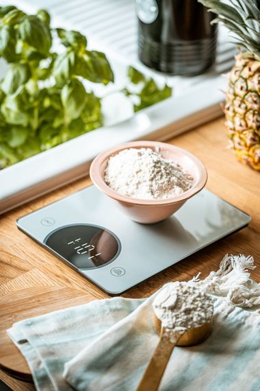 Ваги кухонні електронні Adler AD 3173 сірі до 10 кг зі скляною платформою | Зображення 4