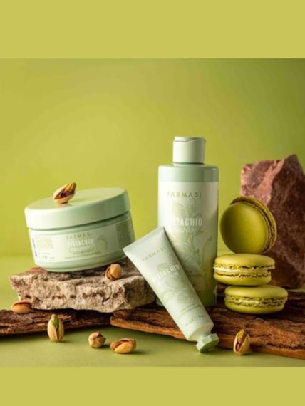 Крем для рук зволожуючий Фісташка і макарун Farmasi Pistachio Macaron 30 мл | Зображення 3