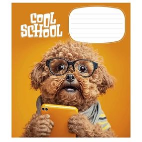 Зошит учнівський "Cool School" 012-3307L-5 в лінію, 12 аркушів
