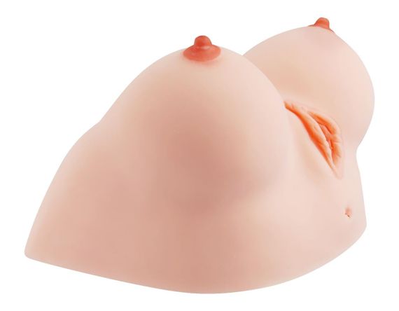 Мастурбатор Kokos Juilana Breast 2WayPlus з функцією масажу та вібрацією Sex Aura | Зображення 3