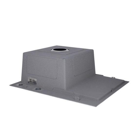 Мийка для кухні інтегрована Lidz Handmade H6350R крило праворуч (LDH6350BRUR45587) Brushed Steel 3,0/1,0 мм | Зображення 4