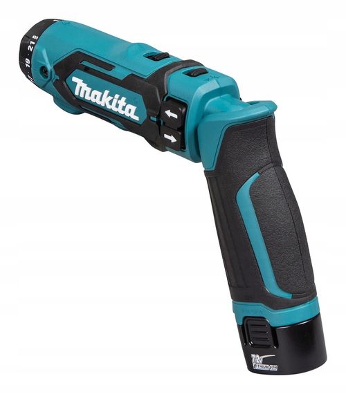 Отвертка аккумуляторная Makita DF012DSE (5.6 Нм, 1/4", 7.2 В) | Зображення 7