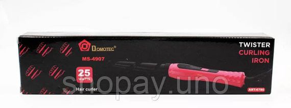 Щипці DOMOTEC MS-4907 конусна плойка для волосся • Керамічний стайлер для локонів і домашнього укладання  MS-4907 | Зображення 3