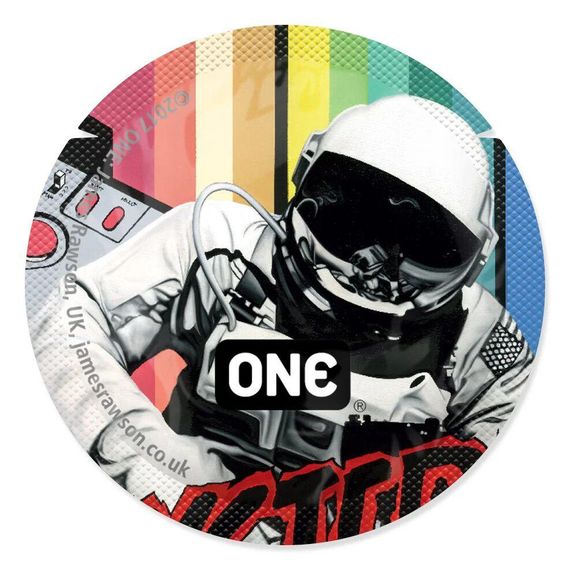 Набор презервативов ONE Classic Select Artist Collection, 100 шт, со смазкой, упаковка-тубус sexstyle | Зображення 2