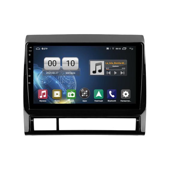 Штатна магнітола серії QIV Q1 під Toyota Tacoma 2 Hilux 2005-2015 (W2) 9 дюймів