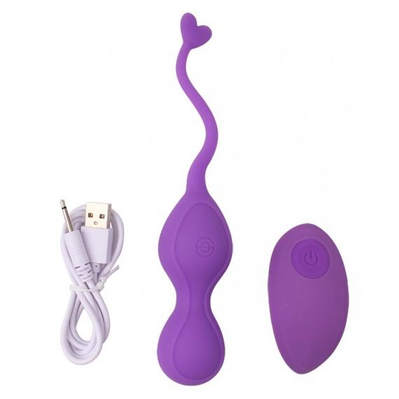 Віброяйце з дистанційним пультом керування Chisa M-mello, фіолетове | Зображення 1