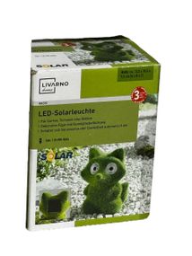 Декоративная садовая фигурка-светильник на солнечной батарее