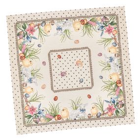 Скатертина гобеленова CHEYSI Limaso, 93x93, Квадратна, Великодній, Без люрексу, 60% поліестер, 24% бавовна, 16% акрил, Гобелен