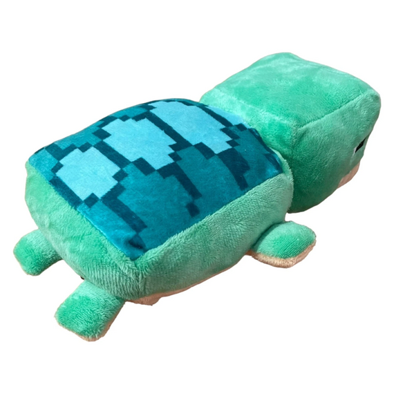 Плюшева Черепаха з гри Minecraft 22 см, м'яка зелена черепашка для шанувальників Майнкрафт | Зображення 7