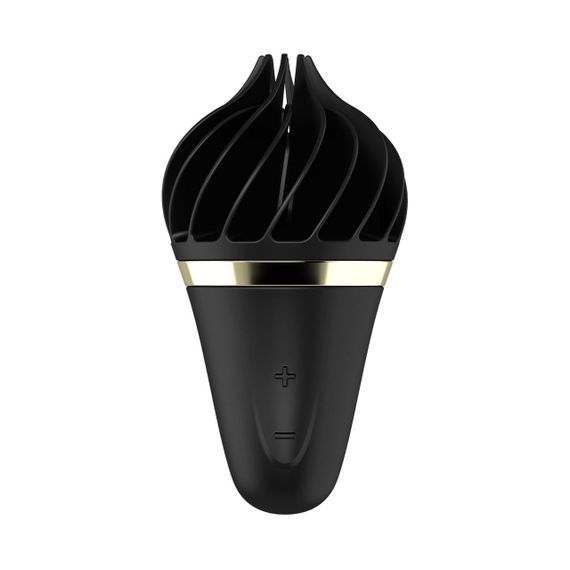 Мороженка спиннатор Satisfyer Lay-On - Sweet Treat Black/Gold