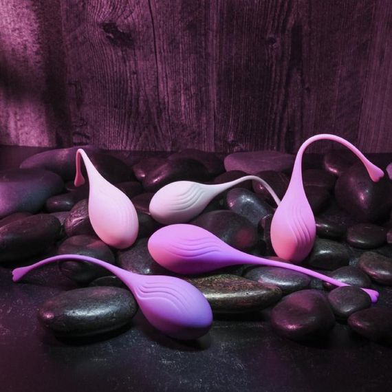 Набор вагинальных шариков Evolved Tight & Delight разных цветов, 5 шт. Sex Aura | Зображення 2