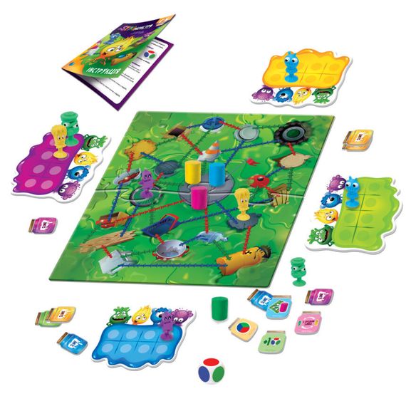 Настольная игра "Стикимонстры" Vladi Toys VT8055-35 (укр) | Зображення 1