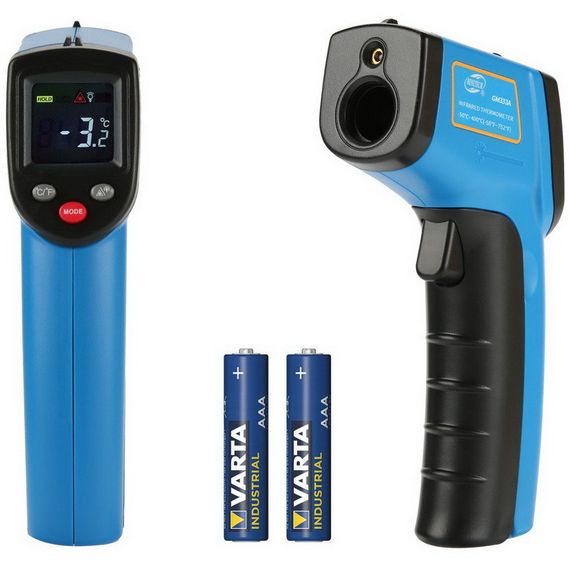 ІЧ пірометр — 50-400 °C BENETECH GM333A | Зображення 3