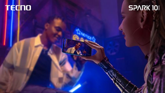 Смартфон TECNO Spark 10 Pro (KI7) 6.78' 8/256GB, 2SIM, 5000mAh, Starry Black (4895180796104) | Зображення 4