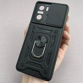 Чехол Xiaomi Redmi Poco F3 Camera Slide Ring
