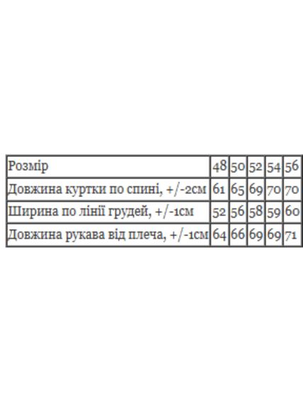 Стьобана демісезонна чоловіча куртка з капюшоном Носи своє 56 Темно-сірий​ (p-18176-214974) | Зображення 4