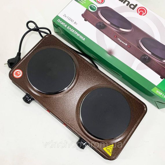 Плита побутова портативна, Маленькі електричні плити, Переносна компактна електроплита NA-21 | Зображення 8