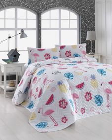 Покривало Eponj Home 10522 Туреччина 200*220 см  Бавовна Білий