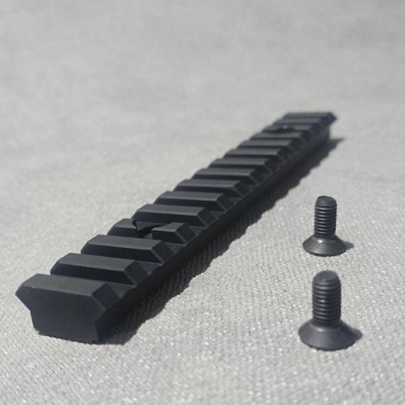 Планка пікатіні M-Lok 145 мм чорна | Зображення 1