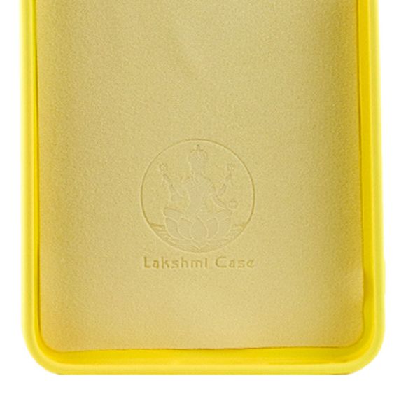 Чехол Silicone Cover Lakshmi Full Camera (A) для Xiaomi Poco X5 Pro 5G Full camera, Жовтий/Flash | Зображення 2