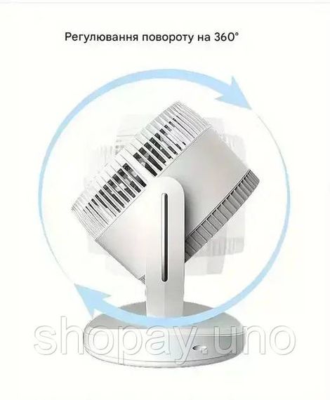 Міні вентилятор настільний портативний Mini Fan VU-05/FS-25 • Компактний вентилятор для дому, офісу, робочого столу та поїздок | Зображення 4