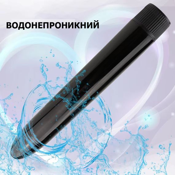 Чорний класичний вагінально-анальний вібратор 17*2,7 см | Зображення 7