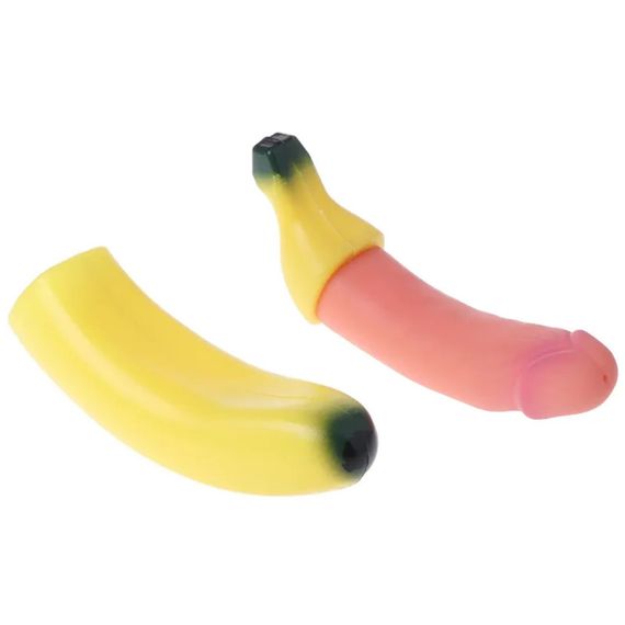 Банан-фалоімітатор Water spray dildo Ø 33 mm | Зображення 1