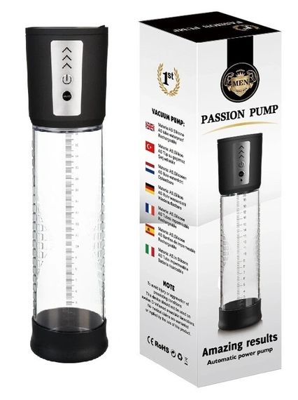Вакуумна помпа CANWIN Passion Pump P068A, автоматична, для збільшення пеніса Sex Aura