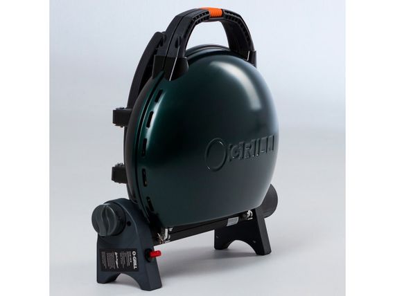 КОМПЛЕКТ Портативний переносний газовий гриль O-GRILL 500, зелений + шланг в подарунок! Код: 013367 | Зображення 2