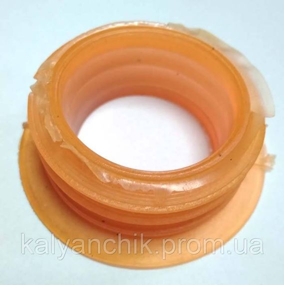 >Уплотнитель под колбу кальяна с юбкой силиконовый Жесткий фиксатор | Зображення 3