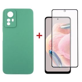 Чехол для мобильного телефона Dengos Kit for Xiaomi Redmi Note 12s case + glass (Mint) (DG-KM-46)
