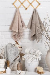 Набір рушників 50х90 см Pupilla Sembol, лицеві 4 шт.