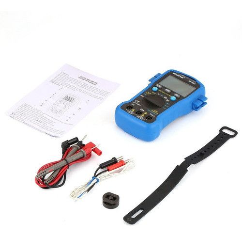 Мультиметр HoldPeak HP-39C компактный цифровой (TrueRMS 6000 отсчетов 600В 10А AC/DC 60МОМ 60mF 1000°C 10MHz N | Зображення 5