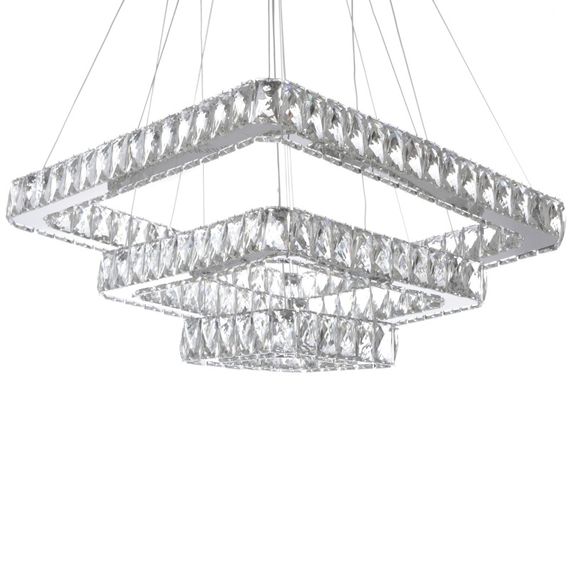 Люстра подвесная с пультом LED 96W WW+NW+CW RM CH (BR-985S/3) | Зображення 1