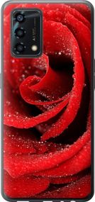 Чехол на Oppo A95 Красная роза "529u-2345-17620"