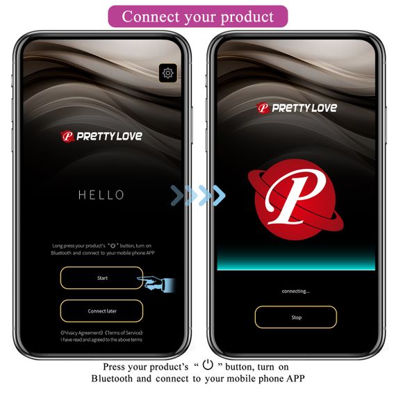 Віброяйце з керуванням із програми PRETTY LOVE фіолетовий, 19.7 х 3.5 см Sex Aura | Зображення 9