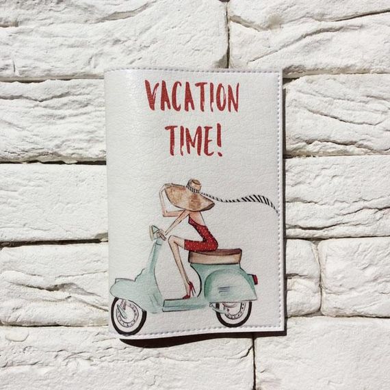 Обкладинка для паспорта Vacation time