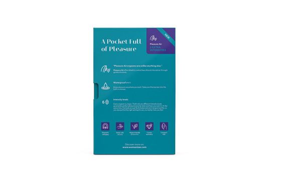 Компактний вакуумний кліторальний стимулятор Womanizer Starlet 3 Turquoise водонепроникний для початківців | Зображення 7