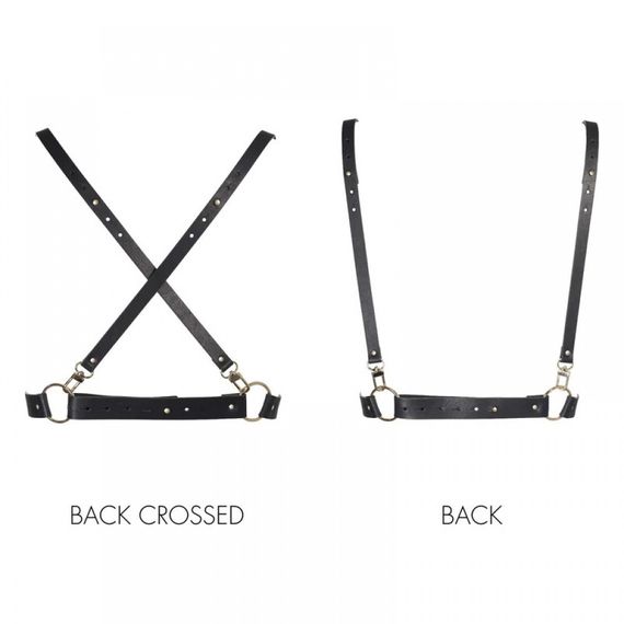 Портупея " Х " MAZE by, Bijoux Indiscrets Black sexstyle | Зображення 8