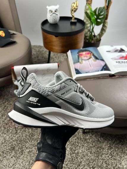 Чоловічі кросівки Air Zoom Light Grey Black  (текстиль) A4079 43 27,5